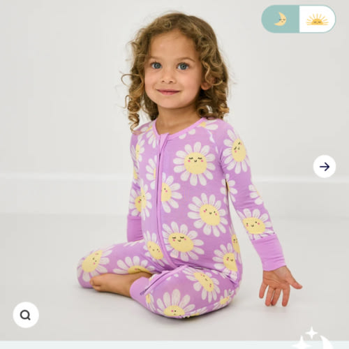Flower Power Zippy - Little Sleepies