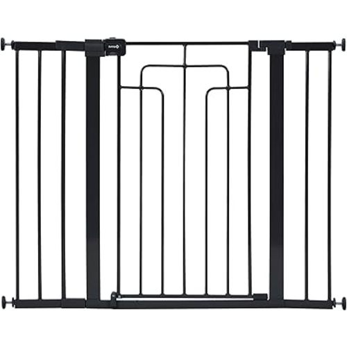 Safety 1st Contemporary Tall & Wide Gate with SecureTech, Adjustable Width, 29-47" Wide 36" High