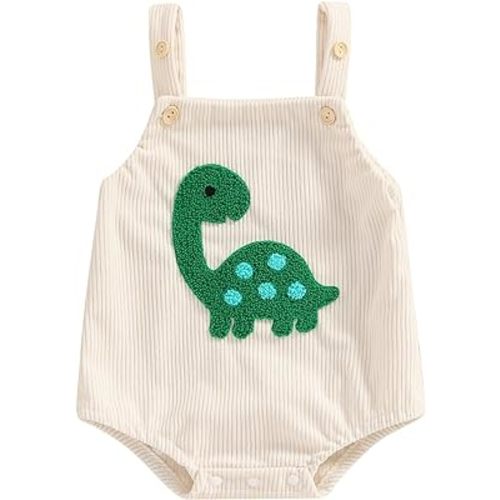 Tsnbre Newborn Baby Boy Girl Summer Outfits Corduroy Romper Farm Chicken Baby Overalls 0 3 6 9 12 Months Infant Clothes
