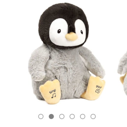 GUND Baby Animated Kissy The Penguin Stuffed Animal Plush for Baby Boys and Girls, Black/White/Grey, 12" by SPIN MASTER | Barnes & Noble®