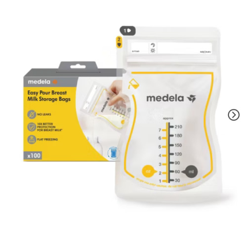 Medela Recyclable Breast Milk Storage Bags - 100ct