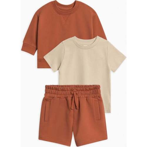 Organic 3 Piece French Terry Summer Bundle Copper - Colored Organics | Maisonette