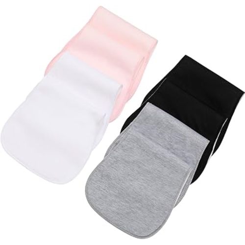 8 Pack Baby Burp Cloths, Unisex for Boys and Girls, Super Absorbent and Soft Towel,Solid Color (Multi)
