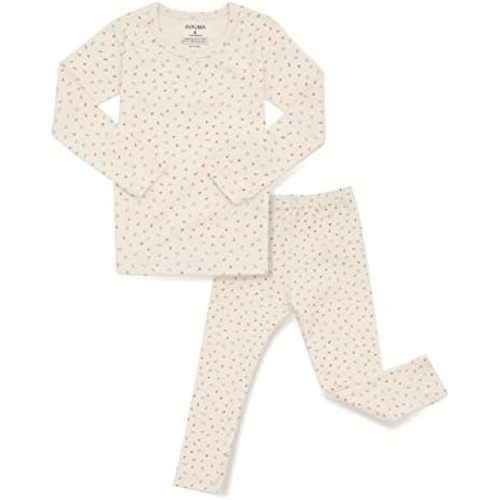 AVAUMA Baby Boys Girls Pajama Set 6M-7T Kids Cute Toddler Snug fit Pattern Design Pjs Cotton Sleepwear