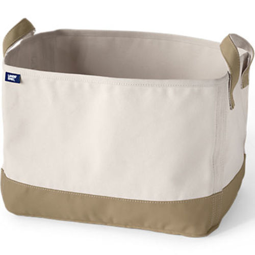 Large Canvas Storage Tote | Lands' End
