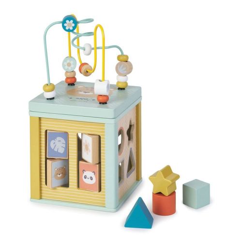 Saro Wooden Multi-activity Cube