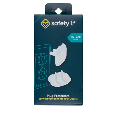 Safety 1st Electrical Outlet Baby Proof Covers, Secure Outlet Plugs, Baby Proofing, 36 Count