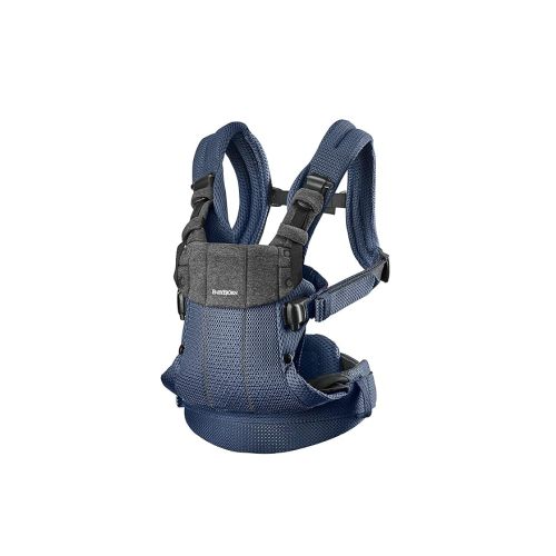 BabyBjörn Baby Carrier Harmony, Navy Blue, 3D Mesh | 3-in-1 Ergonomic Baby Carrier; Newborn, Facing-In, Outward-Facing, and Back Carrying Positions Supported (7-40 lbs), Newborn to Toddler