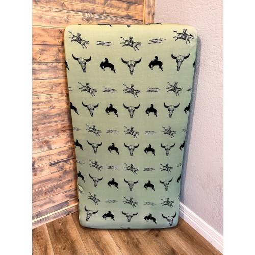 Rodeo Time Bamboo Crib Sheet