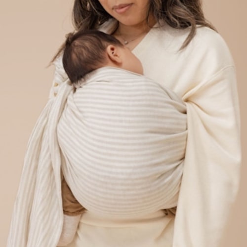 WildBird Linen Ring Sling - Swan, Standard 74"