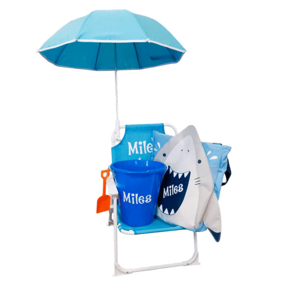 Beach Chair Package Blue - Purple Pumpkin Gifts