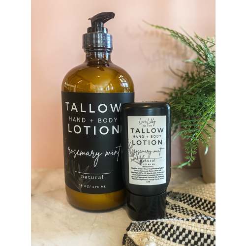 Tallow Hand + Body Lotion | Love, Libby Soaps