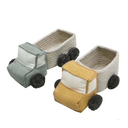 Lorena Canals Mini Truck Basket Set | Modern Nursery™