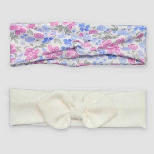 Carter's Just One You® Baby 2pk Floral Headwrap - 0-12M