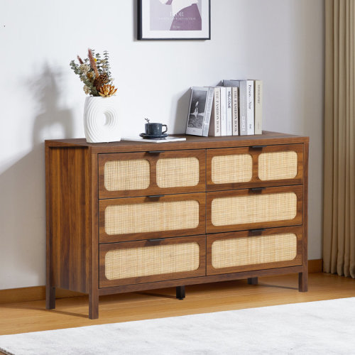 Bay Isle Home™ Bequia 6 - Drawer Dresser & Reviews | Wayfair