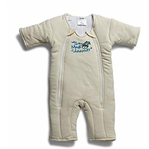 Baby Merlin's Magic Sleepsuit - Swaddle Transition Product - Cotton - Cream - 3-6 Months