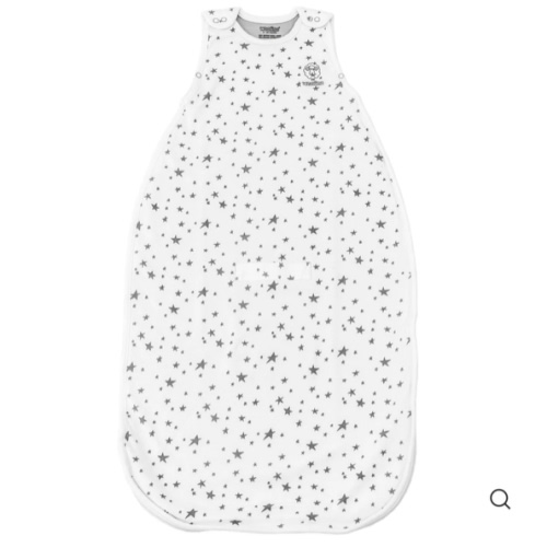 4 Season® Ultimate Baby Sleep Bag, Merino Wool & Organic Cotton, Star White