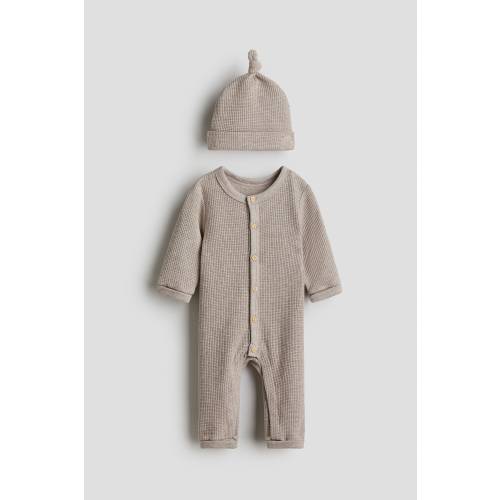 2-PIECE WAFFLED COTTON SET