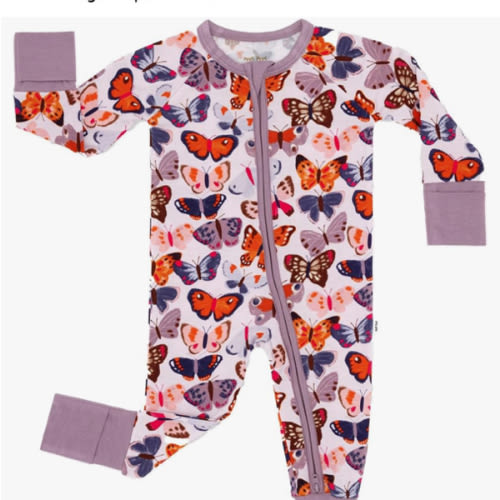 Little Sleepies Pajamas for Baby Boys & Girls, Viscose from Bamboo Baby Pajamas, Preemie & Newborn Sleepers, 2-Way Zipper PJs