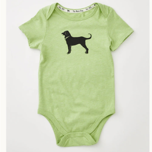 Lil Kids Classic Shortsleeve Onesie – The Black Dog