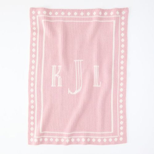 Monogrammed Baby Stroller Blanket
