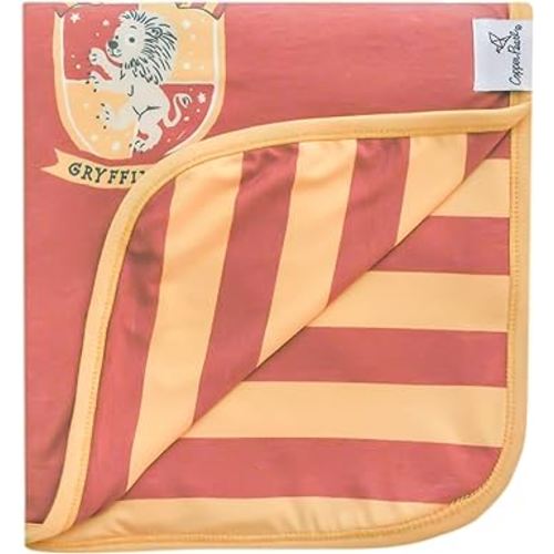 Copper Pearl Three-Layer Baby Blanket: Soft Baby Quilts for Boys and Girls | Breathable, Cozy, Toddler Blanket | Baby Quilt for Newborns | 46x46 Premium Polyester/Rayon | Gryffindor™