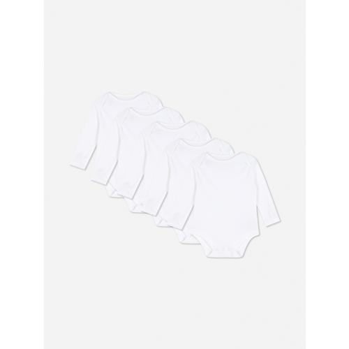 5-Pack Essential Long Sleeve Bodysuits