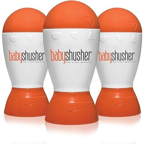 Baby Shusher - The Original | Portable Sound Machine for Babies | Sleep Soother | Used by Pediatricians | Human Shhhh Sound | Attaches to Stroller | Shusher | Newborn Essentials | Baby Shower Registry