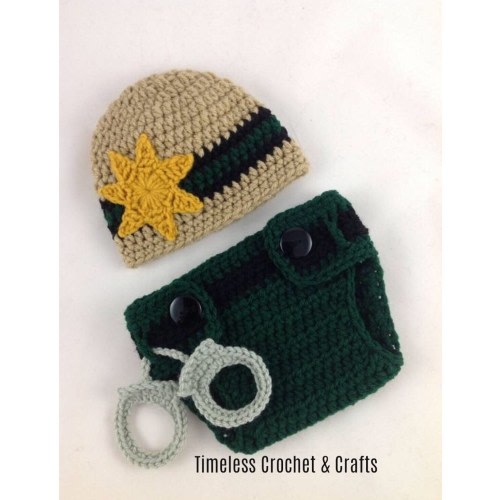 Corrections Officer Outfit - Baby Correctional Officer Outfit - Newborn Police Set - Baby Boy Police - Police Baby Boy - Crochet