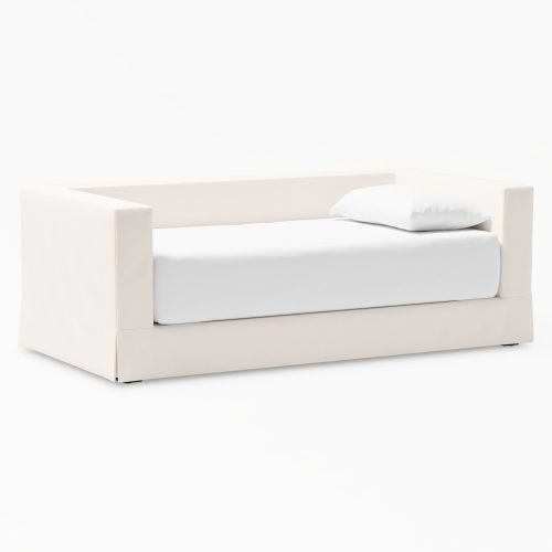Daybed, Twin, White Twill