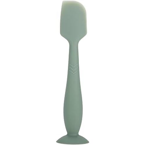 Baby Diaper Cream Spatula, Silicone Nappy Rash Cream Applicator with Suction Cup, Baby Diaper Rash Cream Applicator, Diaper Cream Brush, Soft Baby Bottom Diaper Spatula for Babies
