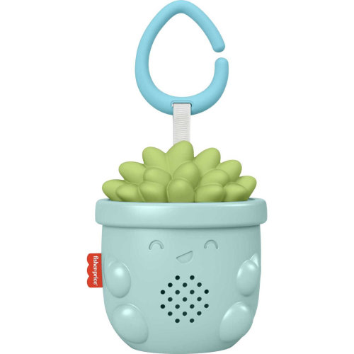 Fisher-Price Soothe & Go Succulent Portable Sound Machine with Music for Newborns