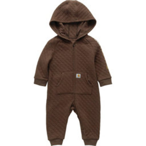 Carhartt Children''s Long-Sleeve Quilted Jersey Zip-Front Hooded Coverall, CM8773-CB57