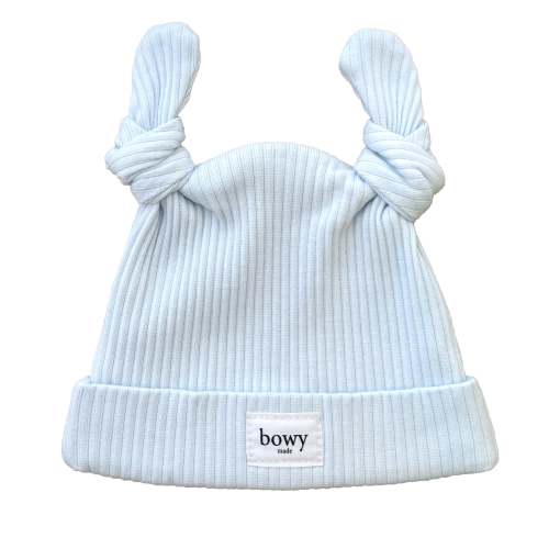 Double Knot Beanie - Powder Blue