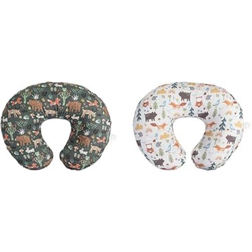 Boppy Nursing Pillow Original Support + Nursing Pillow Cover Bundle