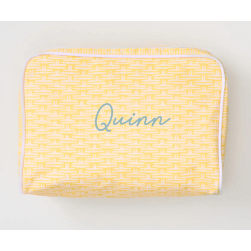 Large Patterned Toiletry Bag