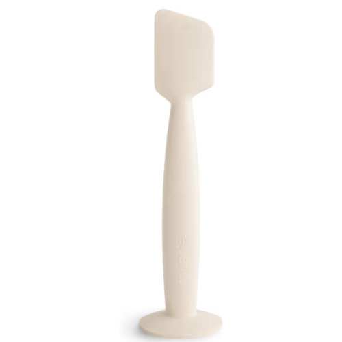 mushie Diaper Cream Applicator Soft Silicone with Suction Base (Shifting Sand)
