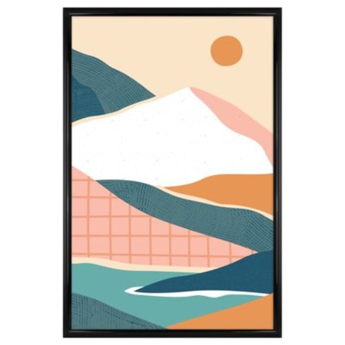 Mainstays 24x36 Trendsetter Poster and Picture Frame, Black