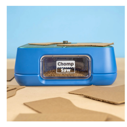 Chompshop: A Kid-Safe Power Tool For Cutting Cardboard!