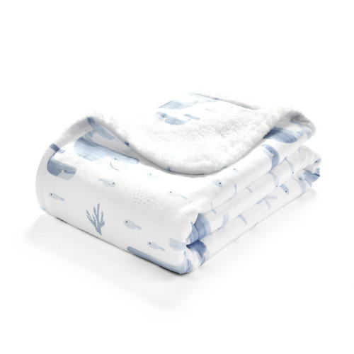 Lush Decor White/Blue & Reviews | Wayfair