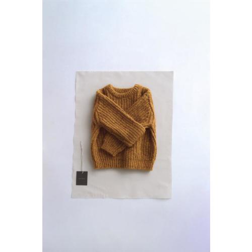 HEATHERED WOOL BLEND SWEATER - TIMELESZ - Dark khaki | ZARA United States