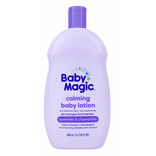 Baby Magic Calming Baby Lotion 16.5 oz Lavender & Chamomile (Pack of 2)