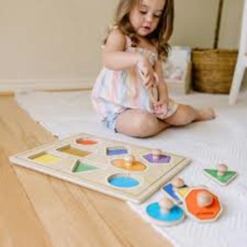 Melissa & Doug Deluxe Farm Animals Jumbo Knob Wooden Puzzle for Toddlers - Walmart.com