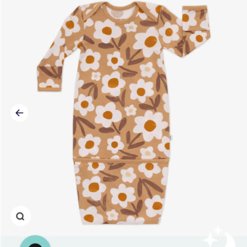 Daisy Daydream Infant Gown - Little Sleepies
