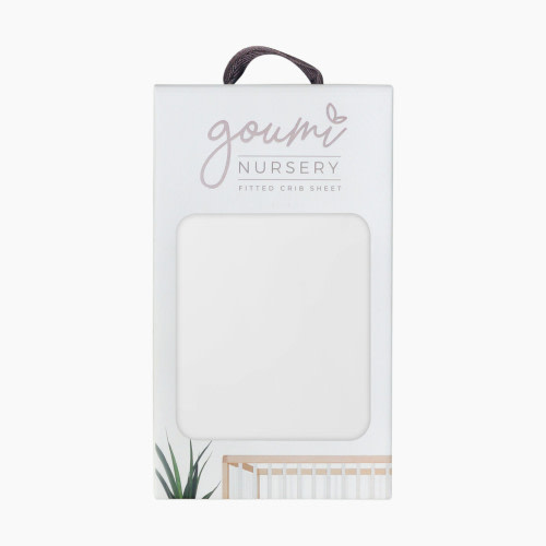 Goumi Kids Fitted Crib Sheet - Desert Mist
