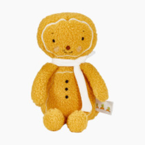 Bunnies By The Bay, Inc. Holiday Plush Stuffed Animal - Ginger The Gingerbread Friend, 9"