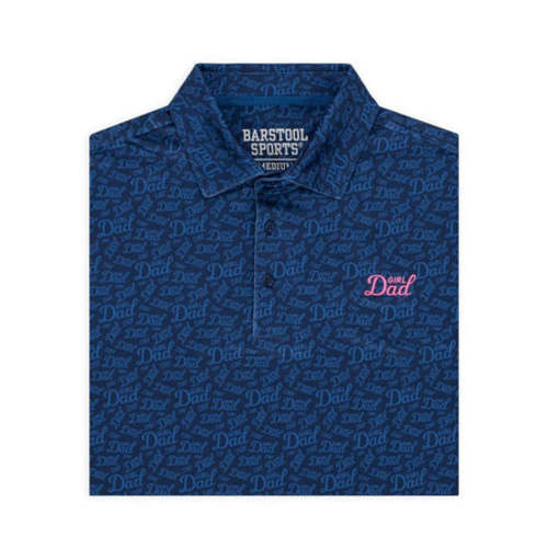 Girl Dad Print Polo