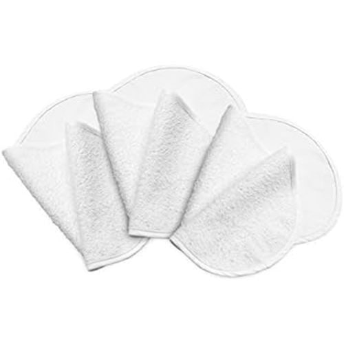 Boppy Changing Pad Liners, Pack of 3, White, Soft Terrycloth with Waterproof Backing Makes Wiggly Diaper Changes Easier and Comfy, For Quicker Cleanup of Changing Pads, Machine Washable and Dryable
