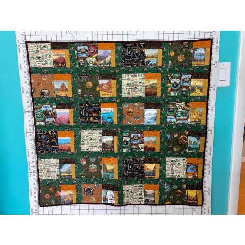 National Parks Baby Quilt
