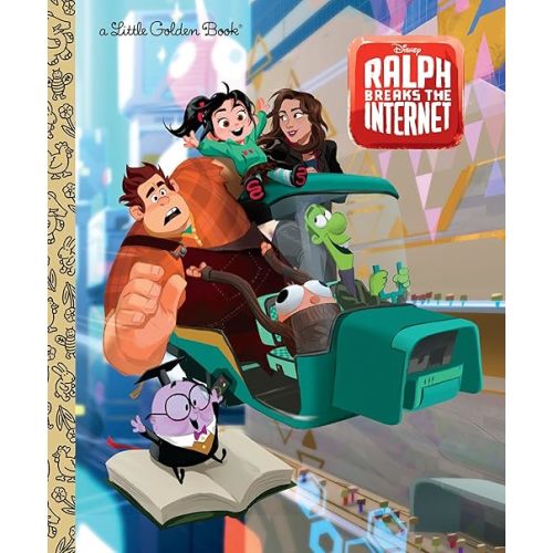 Wreck-It Ralph 2 Little Golden Book (Disney Wreck-It Ralph 2) Hardcover – Picture Book, October 9, 2018
